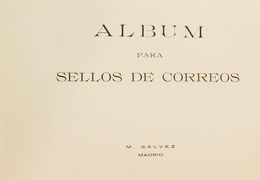 Bibliografía. (1940ca). Precioso Y Espectacular ALBUM UNIVERSEL DE TIMBRES-POSTE, Con Las Hojas Vacías De Los Años 1940- - Altri & Non Classificati