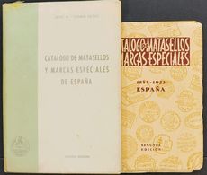 Bibliografía. (1968ca). Conjunto De Cuatro Catálogos De Los "Matasellos Especiales", Para Los Años 1888 Hasta 1980. José - Sonstige & Ohne Zuordnung