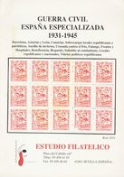 Bibliografía. (1988ca). Conjunto De Tres Catálogos Relacionados Con La Guerra Civil Española, Dos De Filatelia Llach: SO - Otros & Sin Clasificación