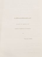 Bibliografía. 1994. EL CORREO CON FRANCIA HASTA 1875. Copia Original Del Discurso De Ingreso En La Academia Hispánica De - Otros & Sin Clasificación