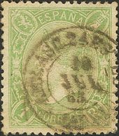 1º Y 2º Centenario. º 78 1865. 1 Real Verde. Excelente Centraje Y Color Intenso. MAGNIFICO. 2018 720. - Sonstige & Ohne Zuordnung