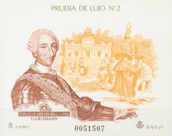 Pruebas De Lujo. ** 17P 1988. Prueba De Lujo. CARLOS III. MAGNIFICA. 2018 63. - Andere & Zonder Classificatie