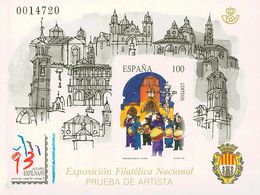 Pruebas De Lujo. ** 29P 1993. Prueba De Lujo. EXFILNA 93. MAGNIFICA. 2018 18. - Autres & Non Classés