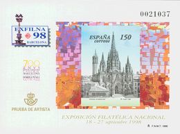 Pruebas De Lujo. ** 66P 1998. Prueba De Lujo. EXFILNA 1998. MAGNIFICA. 2018 12. - Autres & Non Classés