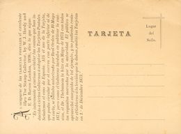 Entero Postal. Sobre 1913. Tarjeta Postal "precursora" Del Dr. Thebussem, Escrita De Su Puño Y Letra Y Fechada En Medina - Altri & Non Classificati