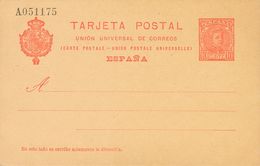 Entero Postal. (*) EP47 1904. 10 Cts Rojo Sobre Tarjeta Entero Postal. MAGNIFICA. 2018 27,5. - Otros & Sin Clasificación