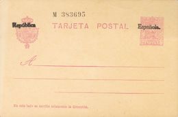 Entero Postal. (*) EP66 1931. 15 Cts Violeta Sobre Tarjeta Entero Postal. MAGNIFICA. 2018 102. - Altri & Non Classificati