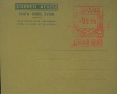 Entero Postal. Aerograma. (*) AE15cc 1948. 2'15 Pts Sobre Aerograma. ENSAYO DE COLOR, En Verde. MAGNIFICO. (Laíz 2006, 8 - Andere & Zonder Classificatie