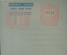 Entero Postal. Aerograma. (*) AE26 1948. 1'50 Pts + 2'50 Pts Sobre Aerograma Con Doble Franqueo, Uno Horizontal, Sobre G - Otros & Sin Clasificación