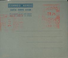 Entero Postal. Aerograma. (*) AE32a 1948. 2'75 Pts + 1'25 Pts Sobre Aerograma Con Doble Franqueo, Uno Horizontal, Sobre  - Sonstige & Ohne Zuordnung