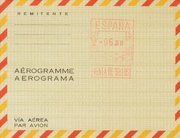 Entero Postal. Aerograma. (*) AE77 1962. 6 Pts Sobre Aerograma (Tipo H). MAGNIFICO. (Láiz 2006, 100 Euros) . - Otros & Sin Clasificación