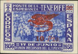 Canarias. ** 58/61s 1939. Serie Completa. SIN DENTAR. MAGNIFICA Y MUY RARA. - Sonstige & Ohne Zuordnung
