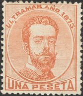 Cuba. */(*) 26, Ant.25/27 1873. Serie Completa. Muy Bien Centrada. MAGNIFICA Y RARA. 2018 495. - Kuba (1874-1898)