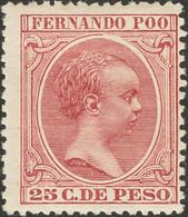 Fernando Poo. (*)/º 12/17, 19/22 1894. Serie Completa, A Falta Del 10 Ctvos Carmín (el Valor Clave Es El 10 Ctvos Violet - Fernando Po