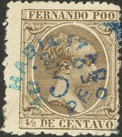 Fernando Poo. * 31 1896. 5 Ctvos Sobre 1/8 Ctvo Verde Gris. BONITO. 2018 148. - Fernando Poo
