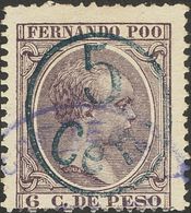 Fernando Poo. */(*) 1896. Conjunto De Sellos Sueltos De La Emisión De 1896 (calidades Diversas). ALTISIMO VALOR DE CATAL - Fernando Po