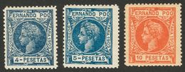 Fernando Poo. * 118/35N 1903. Serie Completa (Nº000.000). Excelentes Centrajes. MAGNIFICA Y RARA. 2012 687. - Fernando Po