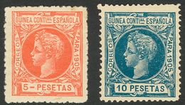 Guinea. * 27/42N 1905. Serie Completa. NºA000.000. MAGNIFICA Y RARA. 2018 1102. - Guinea Espagnole