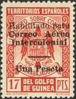 Guinea. * 259A/L, 259 Lhza 1939. Serie Completa, Incluyendo El Sello Con La Variedad "con Barra De 6'5 Mm". MAGNIFICA. 2 - Guinea Espagnole