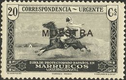 Marruecos. * 105/18M 1928. Serie Completa. MUESTRA. MAGNIFICA. 2013 200. - Maroc Espagnol