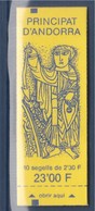 = Blason D'Andorre, 10 X 2.30, Carnet N°3 (387) Neuf - Postzegelboekjes