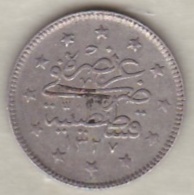 Turquie , 2 Kurush AH 1327 Year 6  Muhammad V, En Argent ,KM# 749 - Turquie