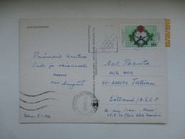 1987 SHOOTING FESTIVAL LIPPSTADT , MANNHEIM POSTCARD  TO RUSSIA USSR    , 00 - Shooting (Weapons)