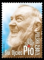 Poland  2018 - St. Father Pio - Mi.4995 - MNH (**) - Nuevos