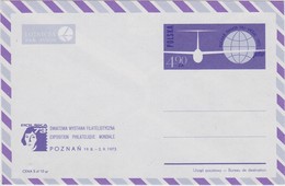 POLAND 1973  PRE-PAID Prepaid AIR-MAIL FLUGPOST FAI FÉDÉRATION AÉRONAUTIQUE INTERNATIONALE WORLD AIR SPORTS FEDERATION - Airplanes