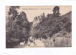 CPA : 14 X 9   -   MONTIGNY-le-Gannelon.  -  Chemin De St-Hilaire - Montigny-le-Gannelon