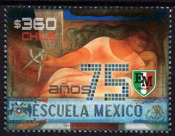 Chile - 2017 - 75th Anniversary Of Chillan Mexican Art School - Mint Stamp - Chili