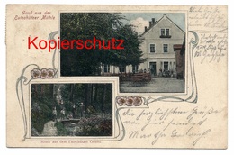 Bannewitz 1907, Eutschützer Mühle - Nach Bautzen - Bannewitz