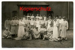 Essen 1914, Lazarett, Soldaten - Nach Rodheim Bei Hungen - Oorlog 1914-18