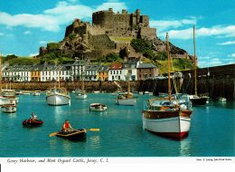 Jersey - Gorey Harbour And Mont Orgueil Castle - Altri & Non Classificati