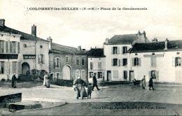 N°62755 -cpa Colombey Les Belles -place De La Gendarmerie- - Colombey Les Belles