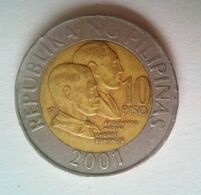 Philippines 10 Pesos 2001 Bi-Metal - Philippinen