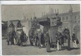 CPA Cirque Hagenbeck's éléphant ELEPHANT Circulé Inde India Asie - Elefanten