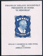 Brasil, 1949, # Bl. 11, MNG - Blocks & Sheetlets
