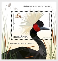 Roemenië / Romania - Postfris / MNH - Sheet Kraanvogels 2018 - Neufs