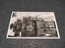 RARE ANTIQUE PHOTO POSTCARD NETHERLANDS BOXTEL - KASTEEL V. STAPELEN CIRCULATED 1951 - Boxtel