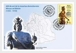 Roemenië / Romania - Postfris / MNH - FDC Micea The Elder 2018 - Unused Stamps