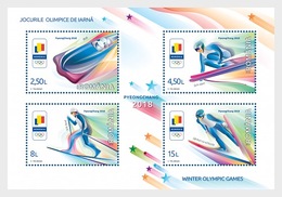 Roemenië / Romania - Postfris / MNH - Sheet Olympische Winterspelen 2018 - Neufs