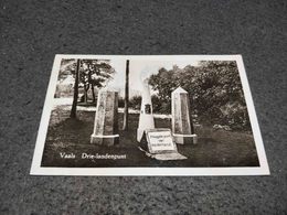 ANTIQUE PHOTO POSTCARD NETHERLANDS VAALS - DRIE LANDENPUNT CIRCULATED 1951 - Vaals