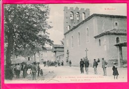 Cpa Cartes Postales Ancienne  - Le Peyrat, Près Labastide-sur-l'Hers. Sortie De La Messe - Andere & Zonder Classificatie
