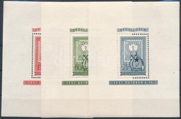 ** 1951 80 éves A Magyar Bélyeg Jó Min?ség? Blokksor (45.000) - Other & Unclassified