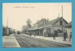 CPA 1 - Chemin De Fer Arrivée Du Train En Gare De SANNOIS 95 - Sannois