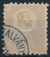 O 1871 K?nyomat 25kr Halványibolya (29.000) (foghiba/ Missing Perf.) - Altri & Non Classificati