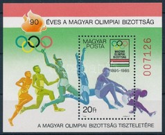 ** 1985 Olimpiai Bizottság Blokk Ajándék Változat (26.000) - Altri & Non Classificati