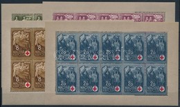 ** 1942 Vöröskereszt (I.) 4 Klf Kisív (20.000) - Altri & Non Classificati