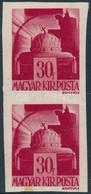 ** 1943 Hadvezérek 30f Vágott Pár - Altri & Non Classificati